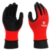 Guante negro y rojo con palma de látex arrugado, talla 7 (S), marca Thor, ref. THEP204 Guante negro y rojo con palma de látex arrugado, talla 7 (S), marca Thor, ref. THEP204