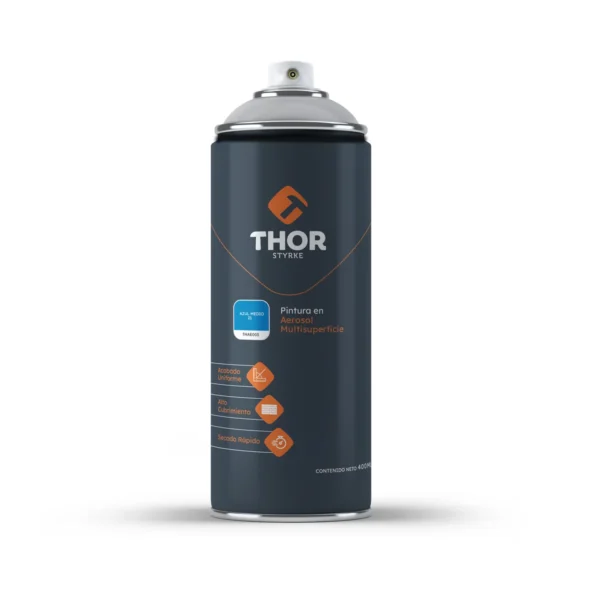 Lata de aerosol azul medio de 400 ml marca Thor, ref. THAE003 Lata de aerosol azul medio de 400 ml marca Thor, ref. THAE003