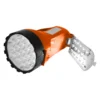 Linterna recargable naranja de 19 LED con panel lateral, marca Thor, ref. THILU003