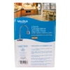 Llave de lavaplatos de pared cuello flexible cromo Valqua VQALF007 (reverso del empaque)