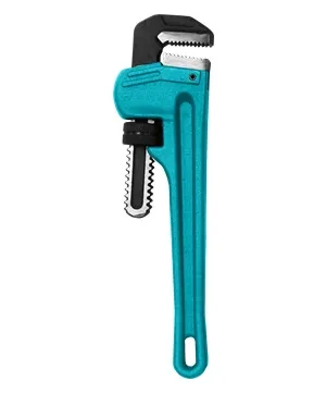 Llave de tubo de 12" con cuerpo turquesa y mordazas dentadas, Knox, ref. KLLAV703