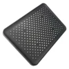 Regadera rectangular de 20 × 30 cm plástica negro mate Valqua High VQAHR021 Regadera rectangular de 20 × 30 cm plástica negro mate Valqua High VQAHR021