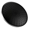 Regadera redonda slim de 25 cm plástica cromo Valqua High VQAHR004