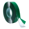 Rollo de cinta doble faz transparente con protector verde de 3/4", marca Thor, ref. FAH01