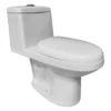 Sanitario one piece compacto Yanse blanco Valqua High VQAHSA001, vista de tres cuartos Sanitario one piece compacto Yanse blanco Valqua High VQAHSA001, vista de tres cuartos