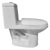 Sanitario one piece compacto Yanse blanco Valqua High VQAHSA001, vista lateral