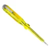 Tester probador de corriente de mango amarillo transparente de 140 mm, marca Thor, ref. THMED111 Tester probador de corriente de mango amarillo transparente de 140 mm, marca Thor, ref. THMED111