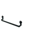 Toallero de barra con ventosas del juego Modus negro mate Valqua VQAA003