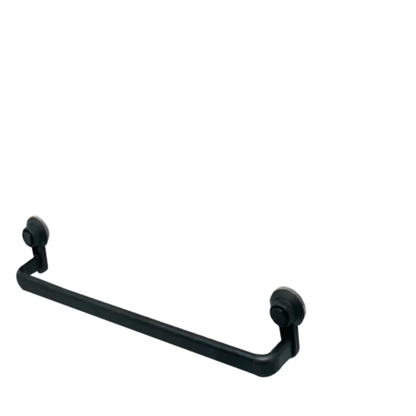 Toallero de barra con ventosas del juego Modus negro mate Valqua VQAA003 Toallero de barra con ventosas del juego Modus negro mate Valqua VQAA003